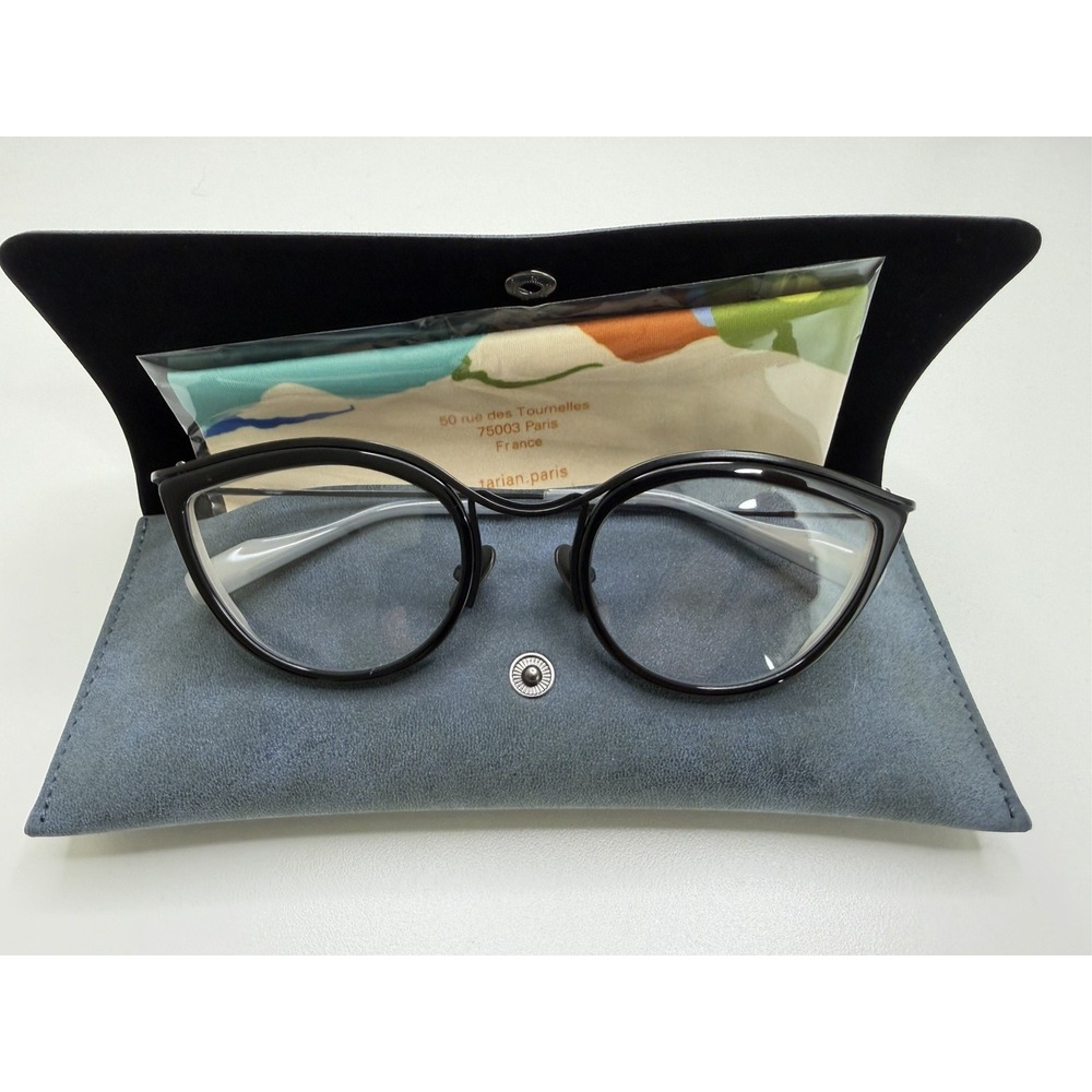 Tarian Paris Camondo Black Limited Edition Glasses 13/500 52.22.140 New w/Case